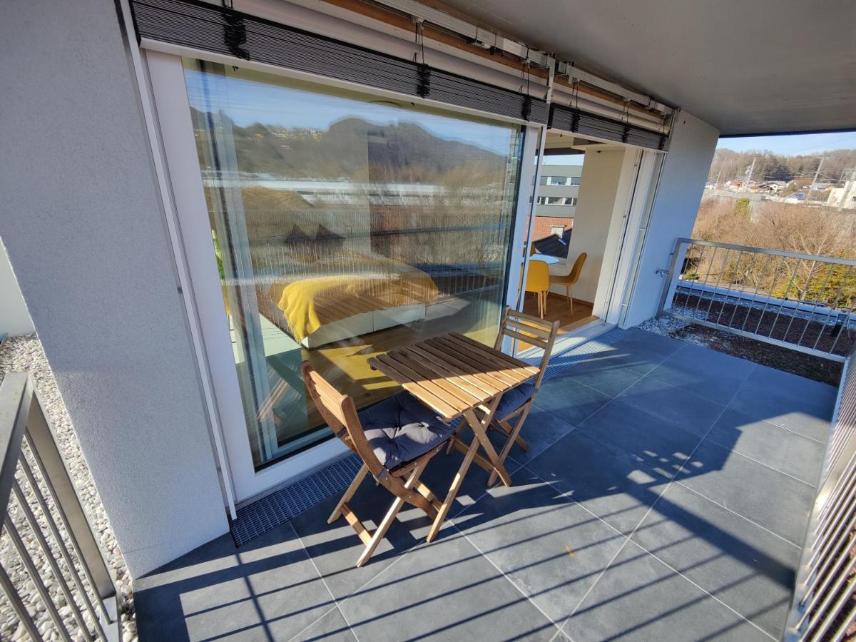 Penthouse Flat Carolina In Salzburg Stadt Exterior photo